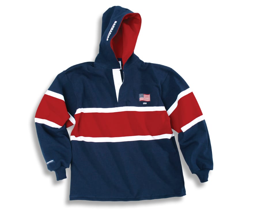 Barbarian rugby hoodie online